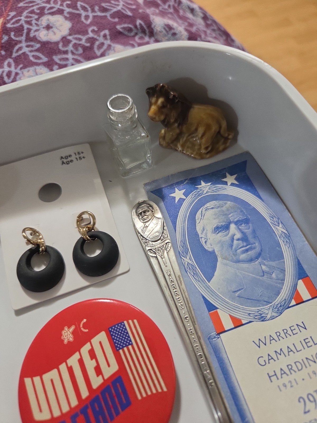 vintage junk drawer silver coins lot