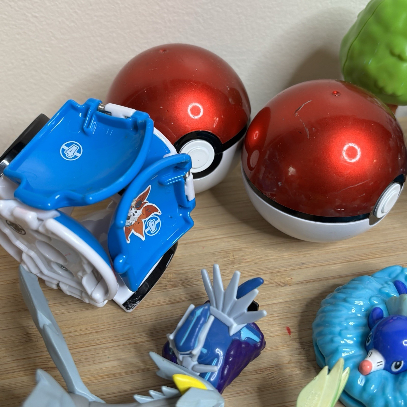 Vintage Japanese Pokemon Toy Action Figure Parts Lot Import Pocket Monsters