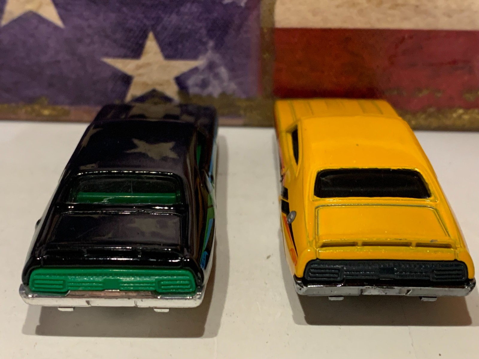 HOT WHEELS 1973 FORD FALCON XB X2. YELLOW & BLACK