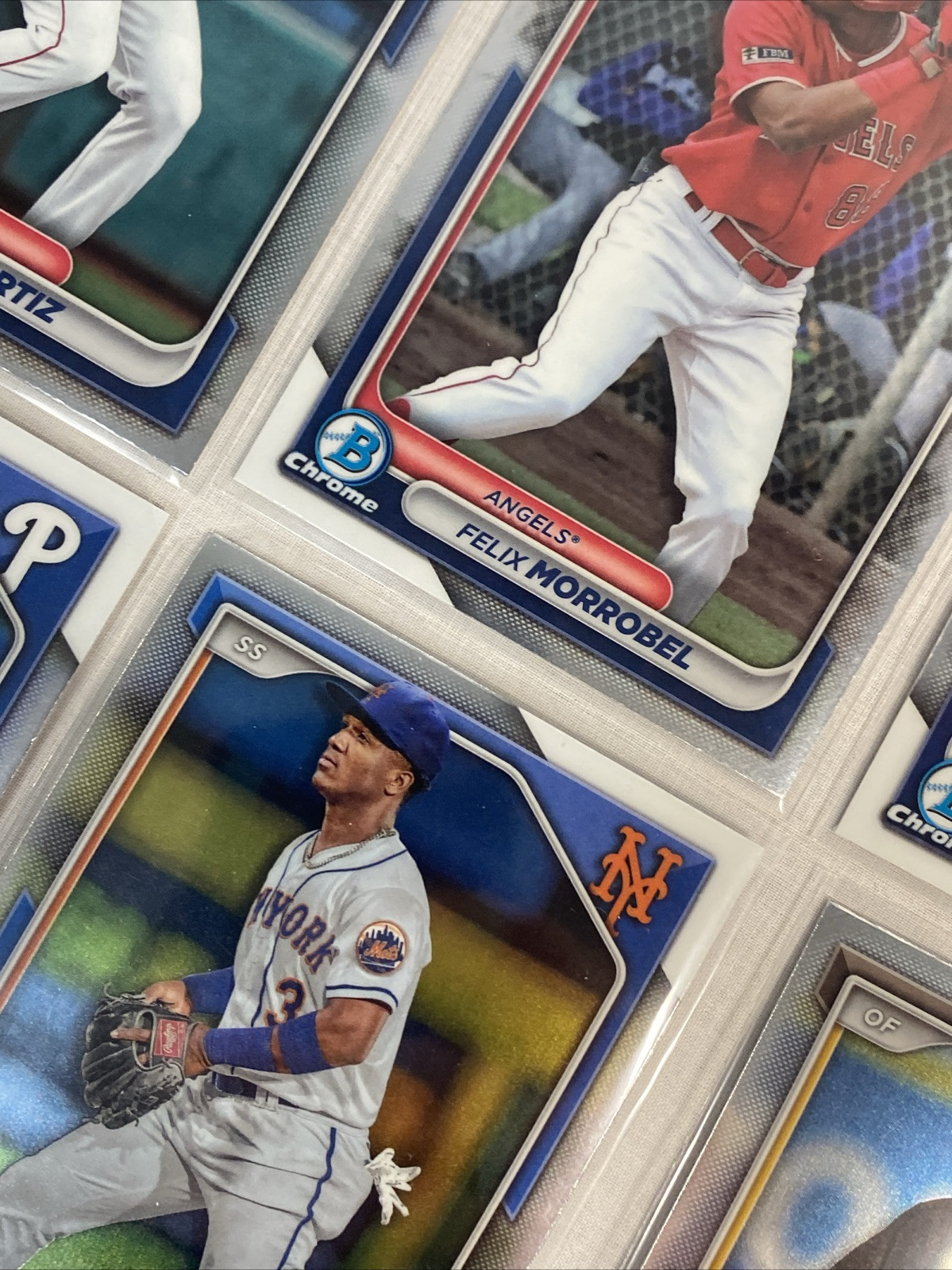 2024 1st Bowman Chrome + Mega Box & Paper Lot Of 28 Prospects