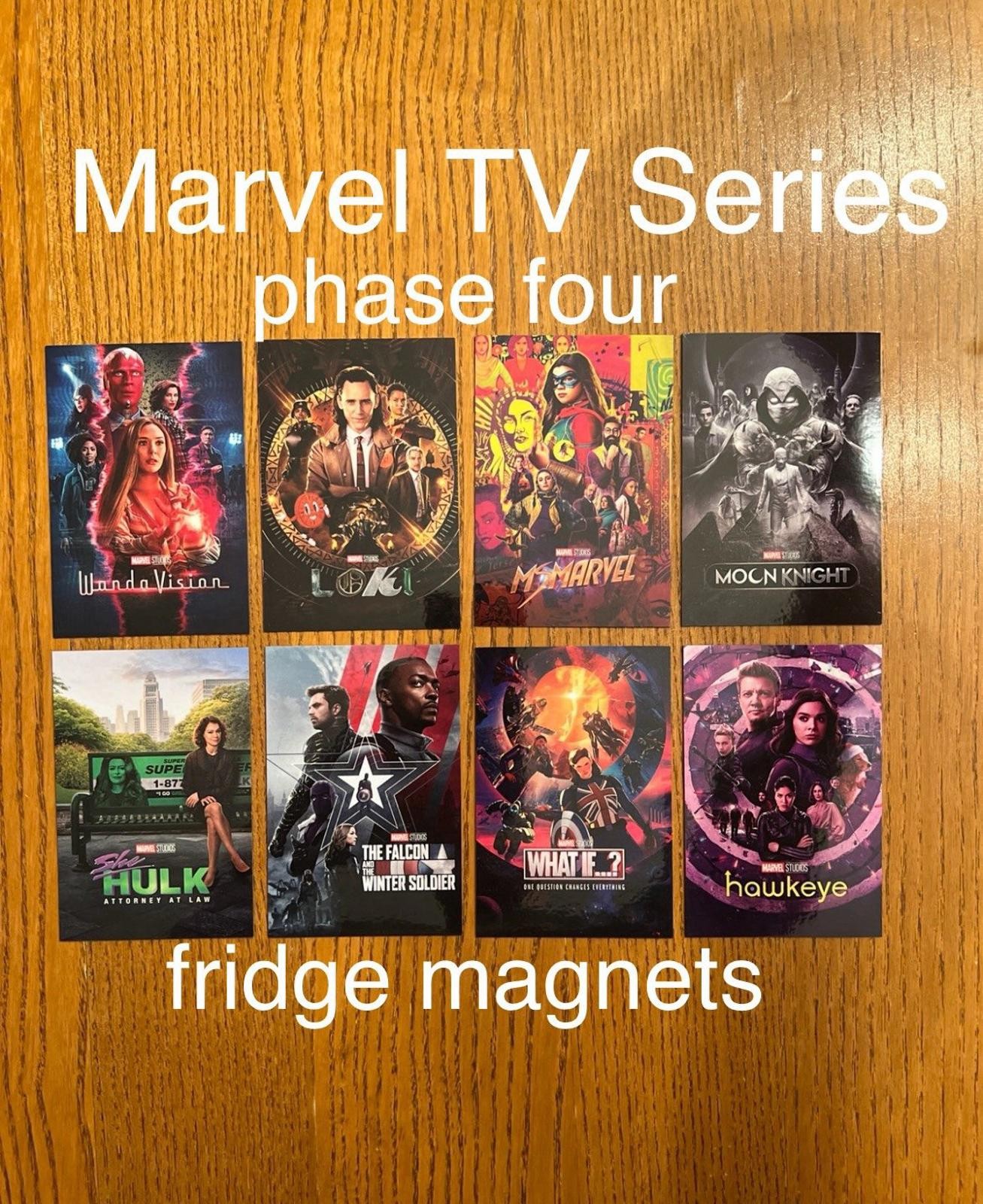 Marvel TV phase 4 FRIDGE MAGNETS