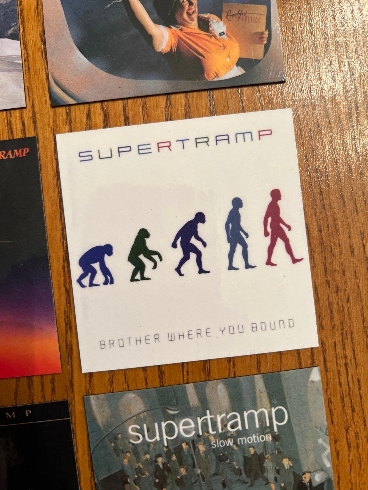 Supertramp fridge magnets