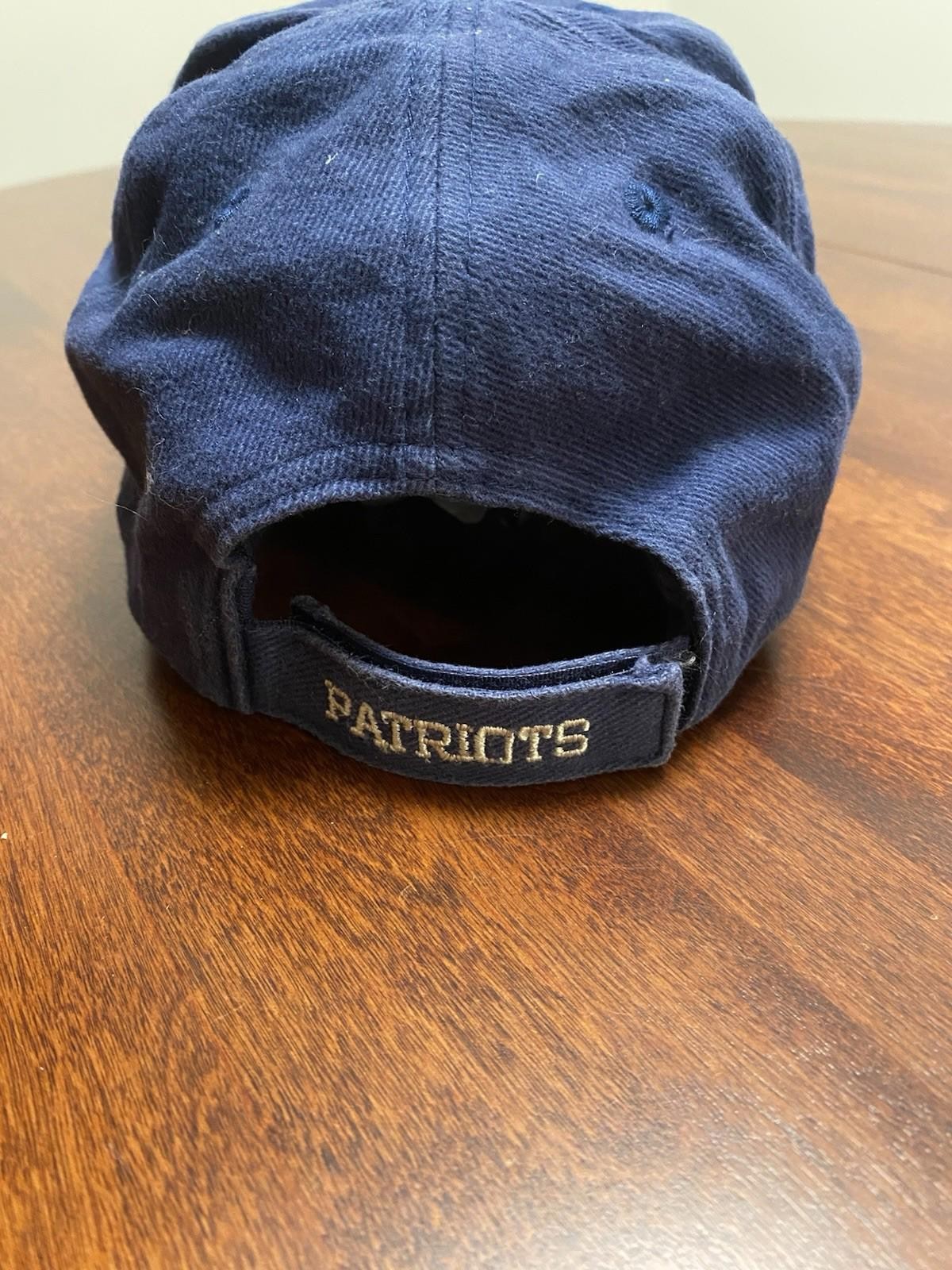 New England Patriots Adjustable Hat NFL Team Apparel Relaxed Fit