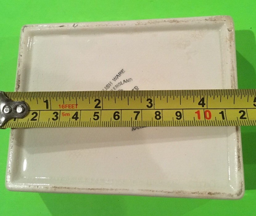 VINTAGE L & SONS LTD. ENGLISH WARE TRINKET HOLDER WITH LID