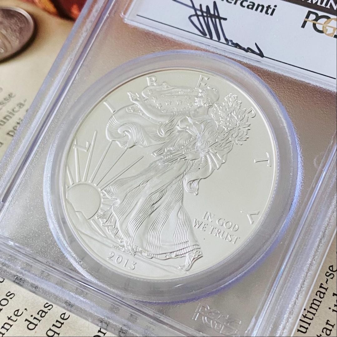PCGS highest appraisal 2013 w MS70 SP70 American Eagle