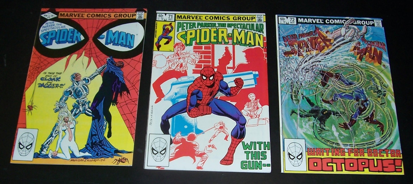 Lot/13 66-68,70-72,74,75,79,80,87-89 Black Cat PETER PARKER Spectcular SpiderMan