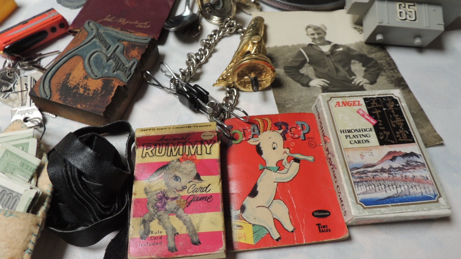 Vintage junk drawer mix lot various items