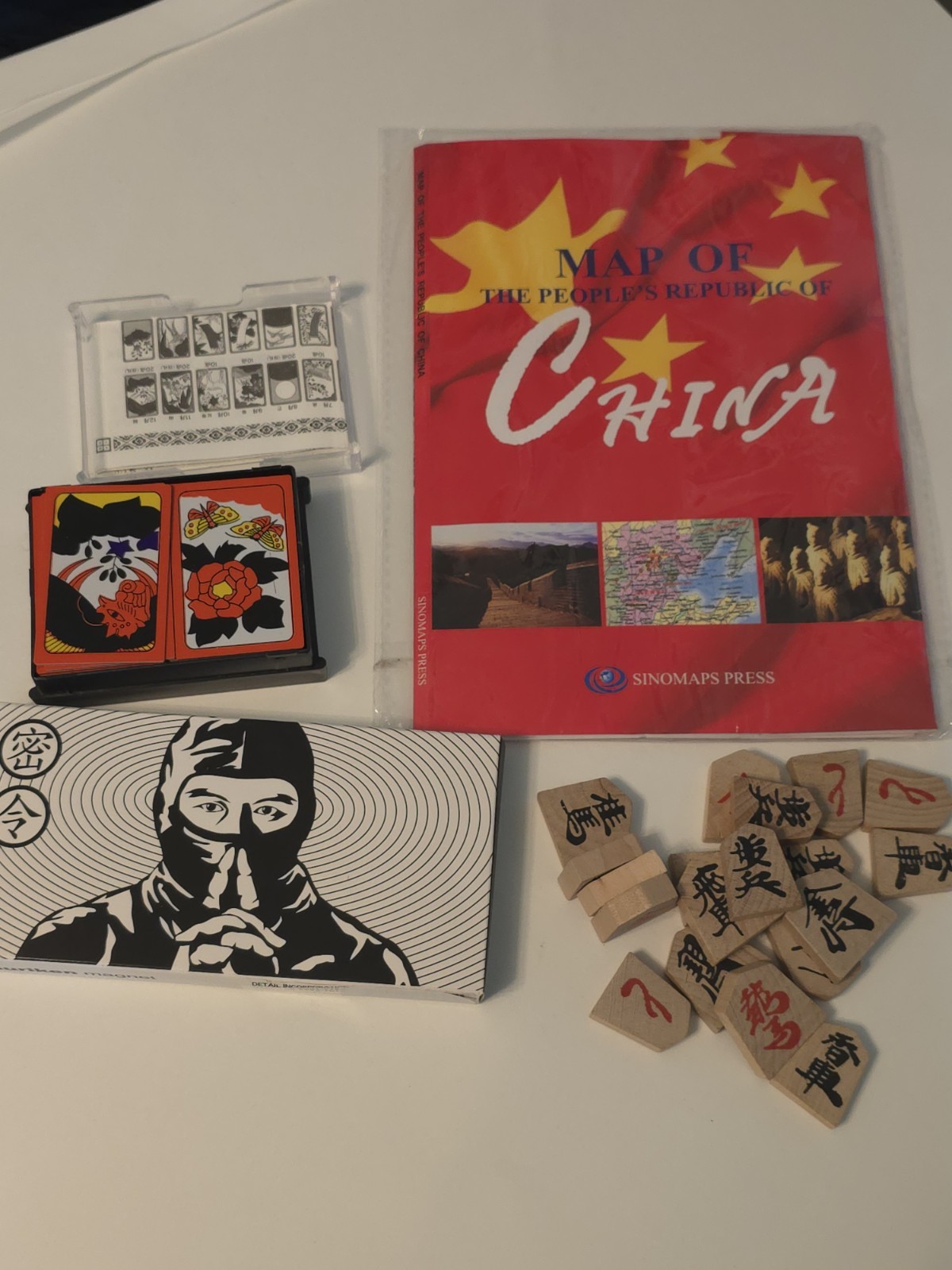 Shrunken Magnets, Map Of The People’s Republic Of China, 2 Games, Random Stuff