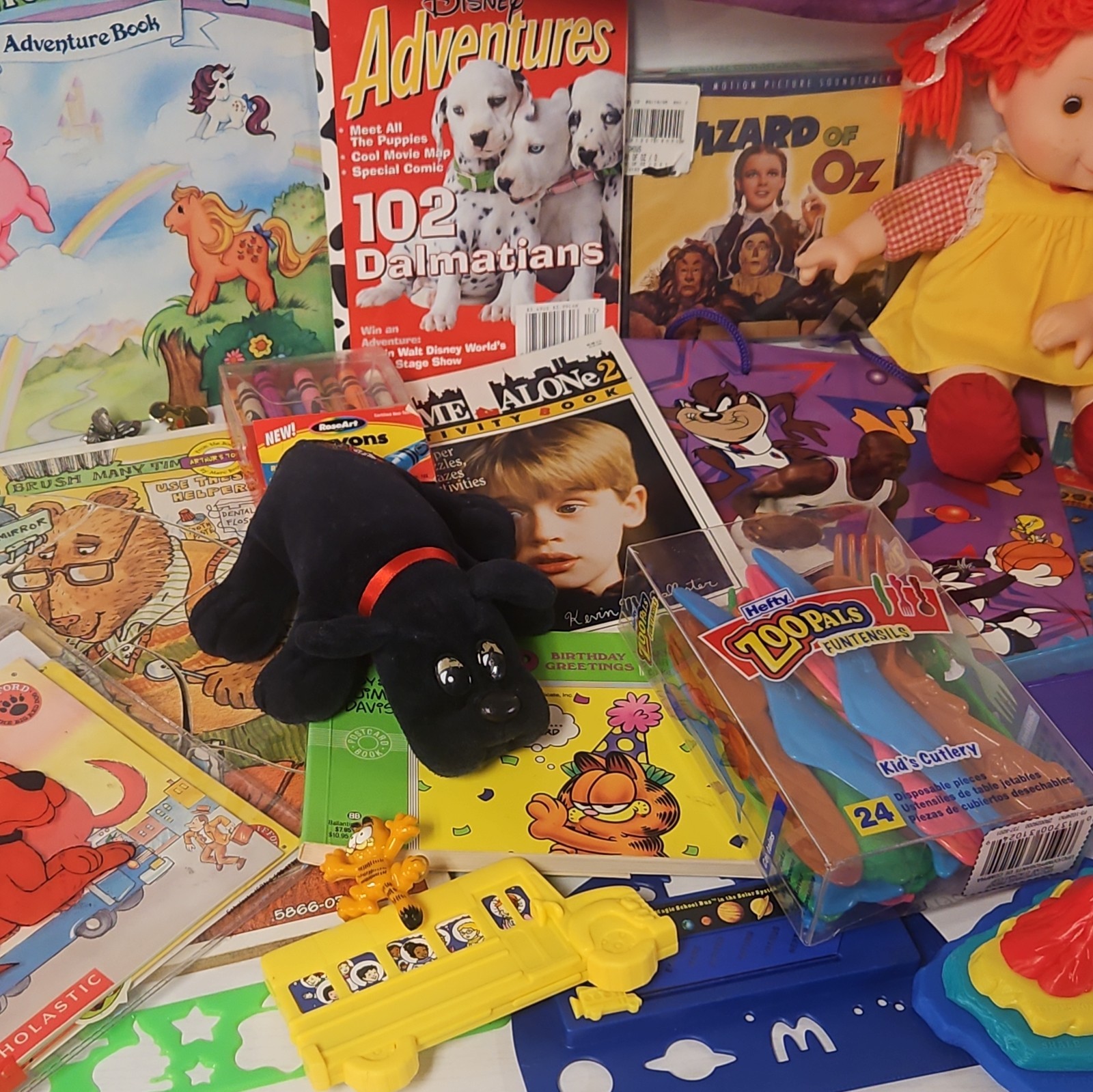 Junk Drawer lot Resellers lot 80s 90s Y2K Vintage Kids Nostalgia stage props