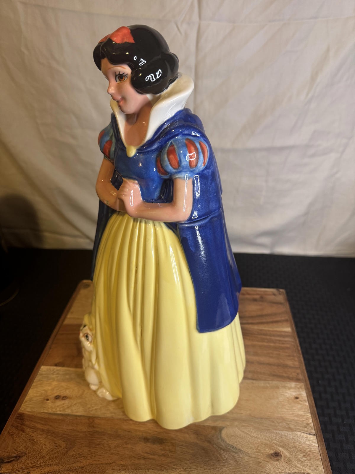 Vintage Disney Snow White Cookie Jar – Treasure Craft Mexico 14″ Ceramic 1990s