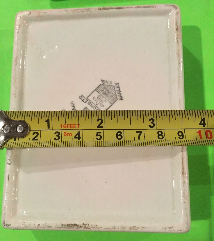 VINTAGE L & SONS LTD. ENGLISH WARE TRINKET HOLDER WITH LID