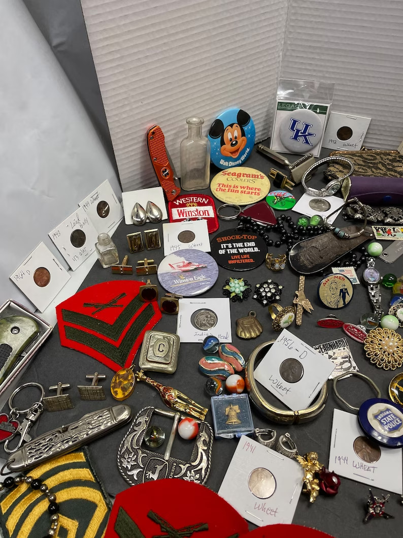 “Bulk Buy Box lots” – 3 pounds of collectible, usable, Estate items #y11