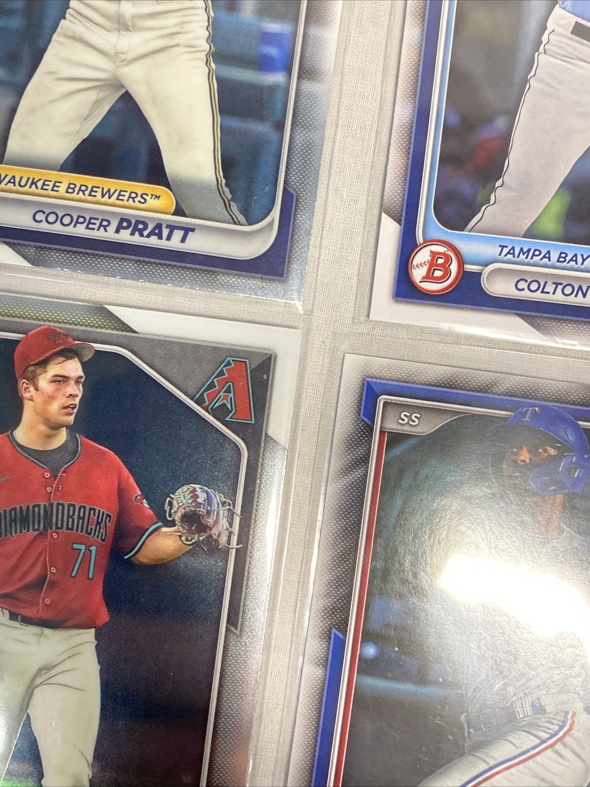 2024 1st Bowman Chrome + Mega Box & Paper Lot Of 28 Prospects