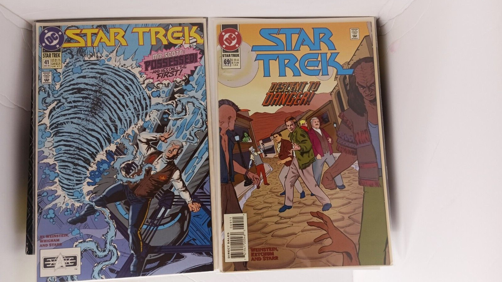 Star Trek Junk Drawer Lot Of 20 Comic Books 1989