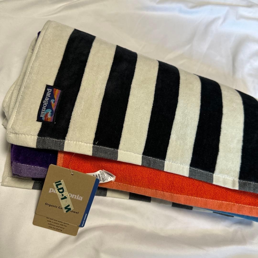 Out of print, new [Patagonia] Organic Cotton Towel Multicolor UNUSED