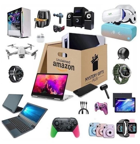 Large mystery box of liquidated merchandise from brand name sellers.