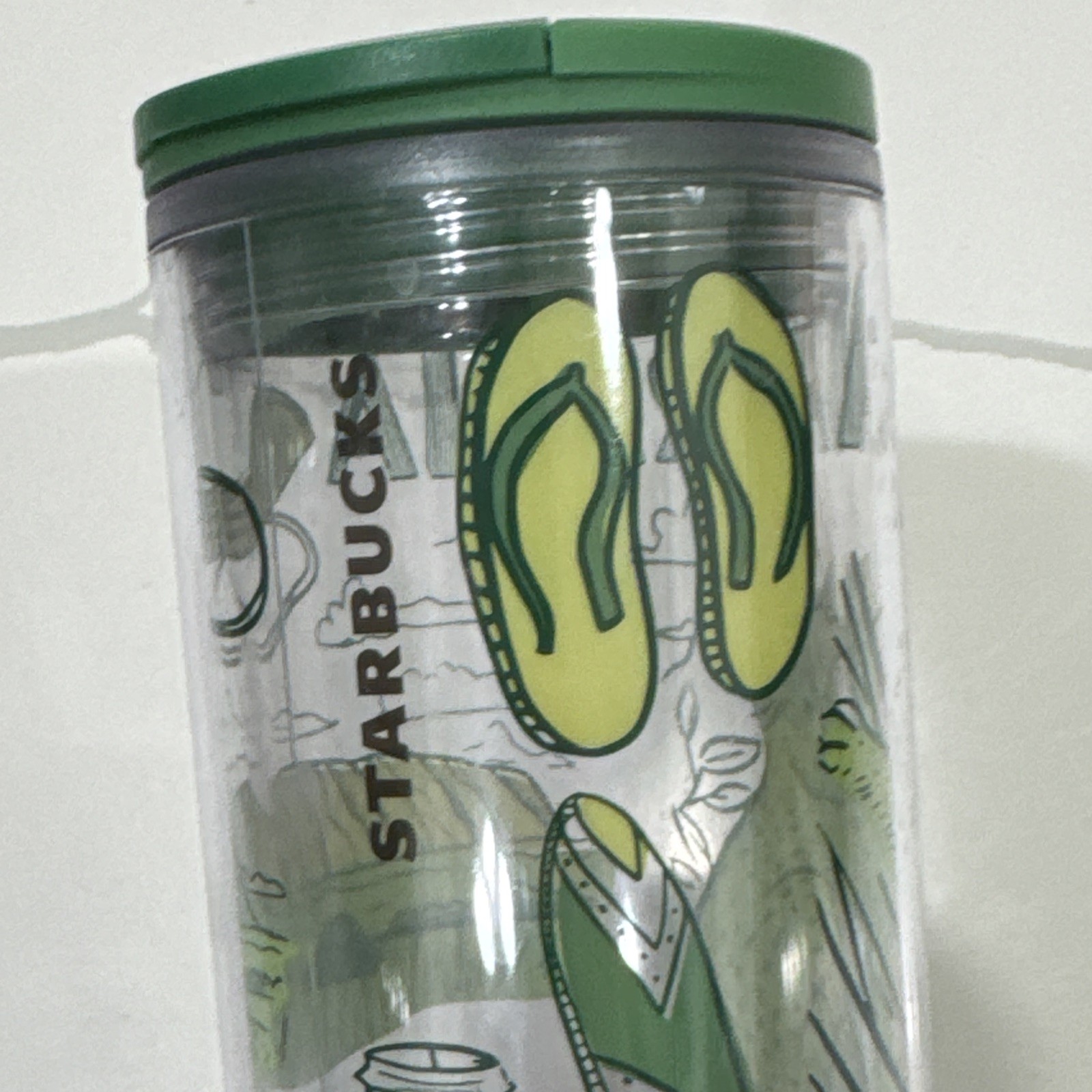 RARE Starbucks Been There AUSTRALIA 12 oz Tumbler Plastic Mug