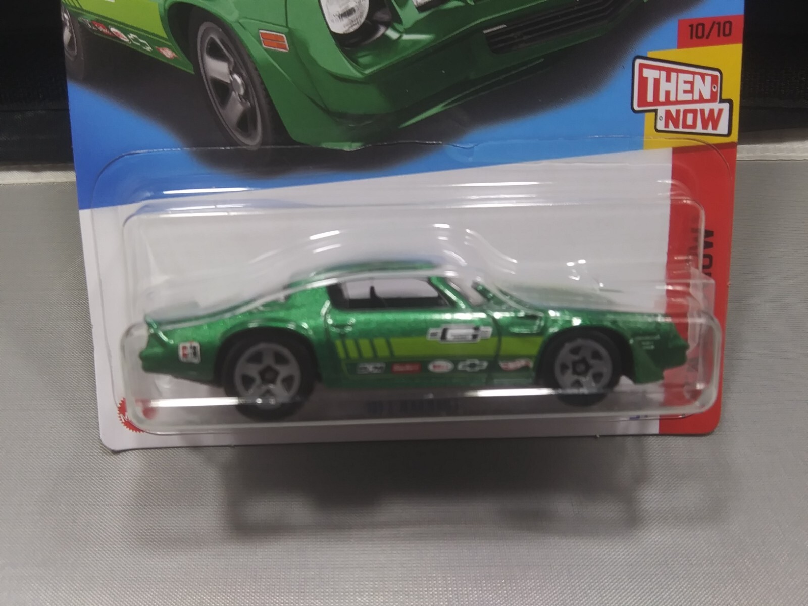 Hot Wheels ’81 Camaro Then And Now Series #10/10 Green Diecast 1:64 Scale New