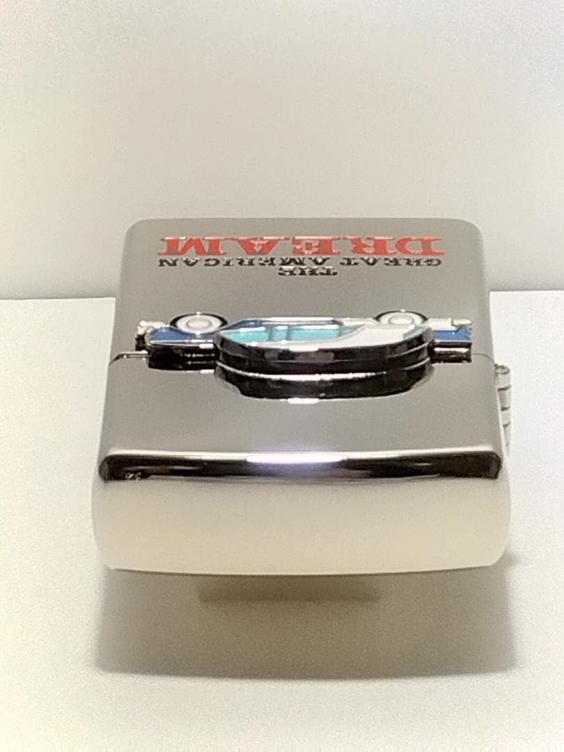 Zippo The Great American Dream Trick Chrome Polish 2004 Used Collectible