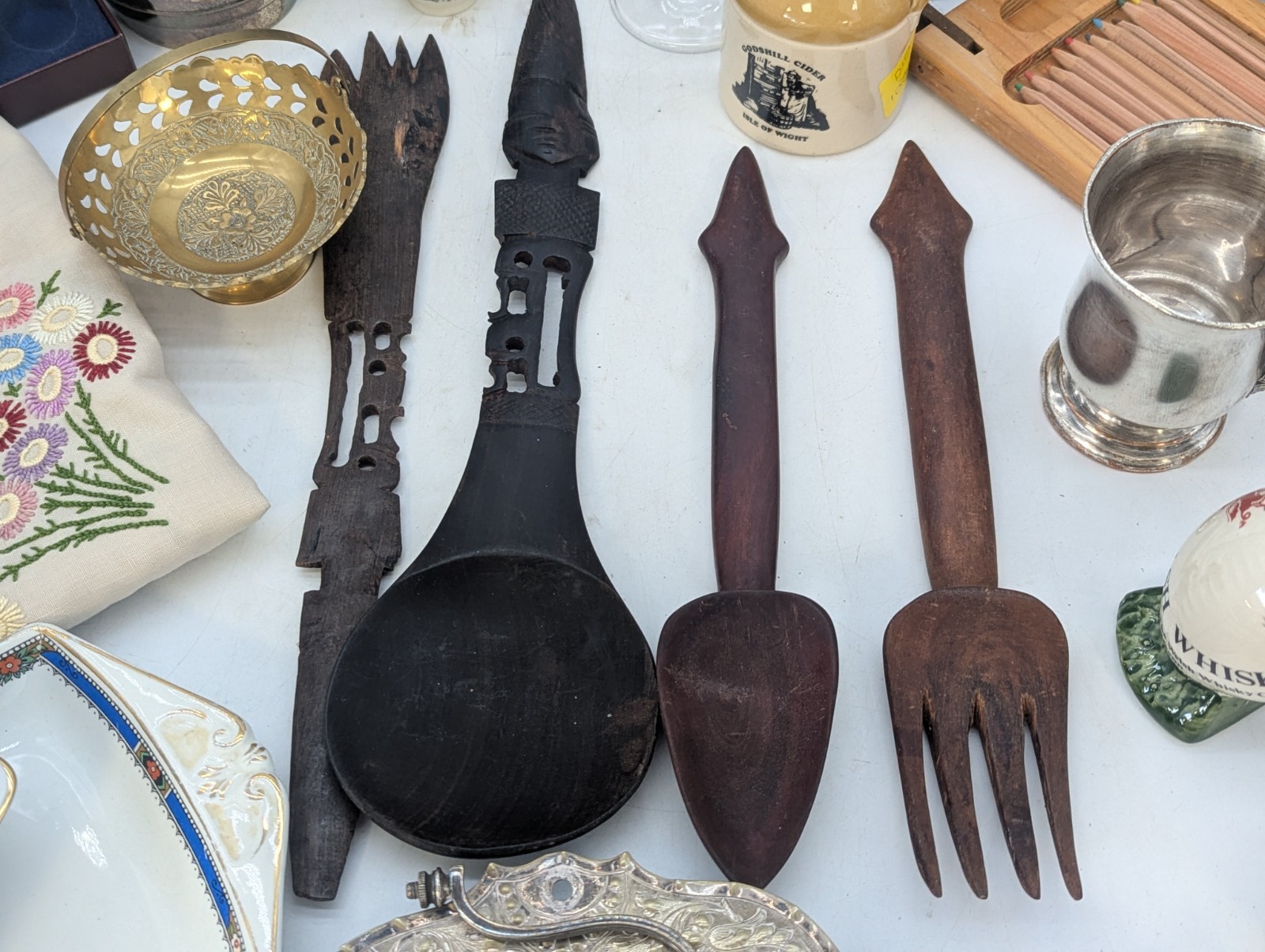 Vintage Collectables Job Lot Mixed Kitchenware Silver Plate Decorative A83 Y48