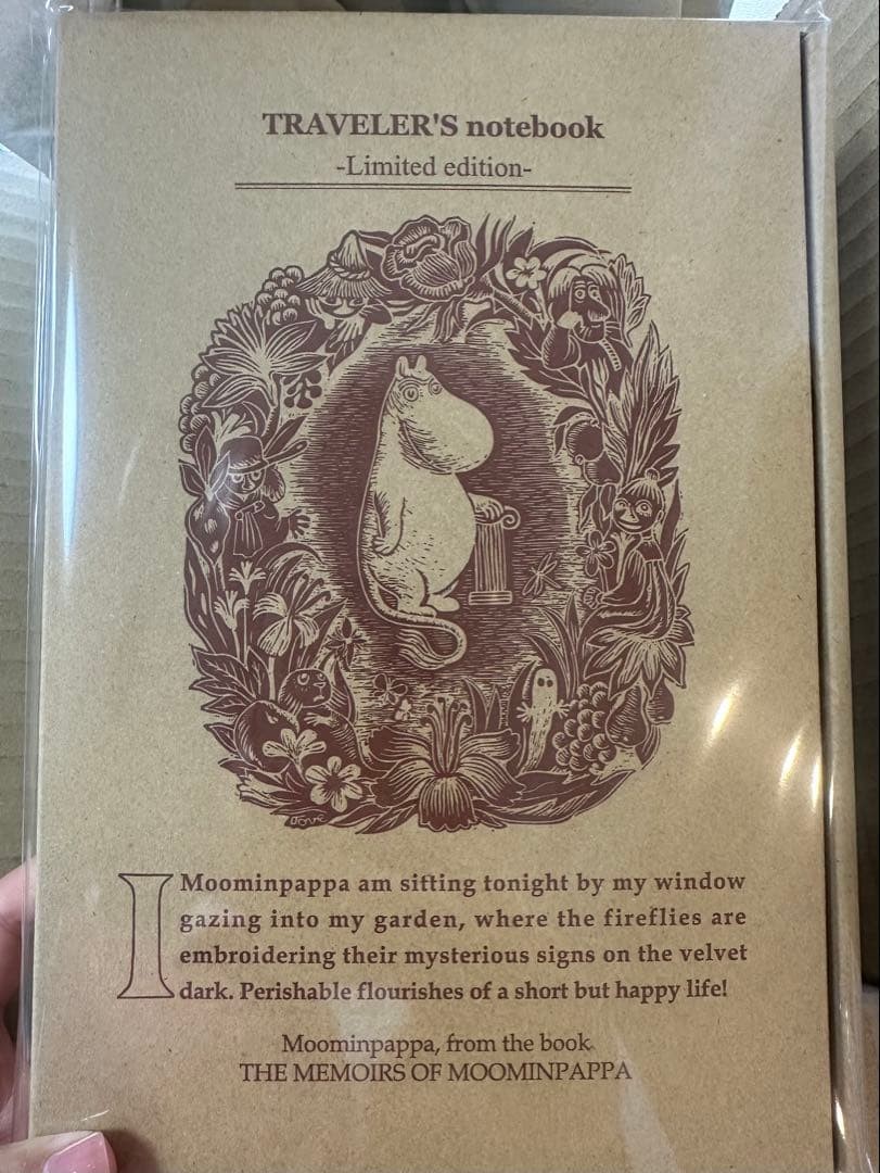 Brand new, unopened Traveler’s Notebook Limited Edition Set: MOOMIN – Papa&#