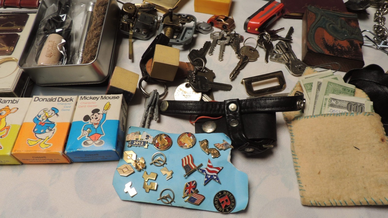 Vintage junk drawer mix lot various items