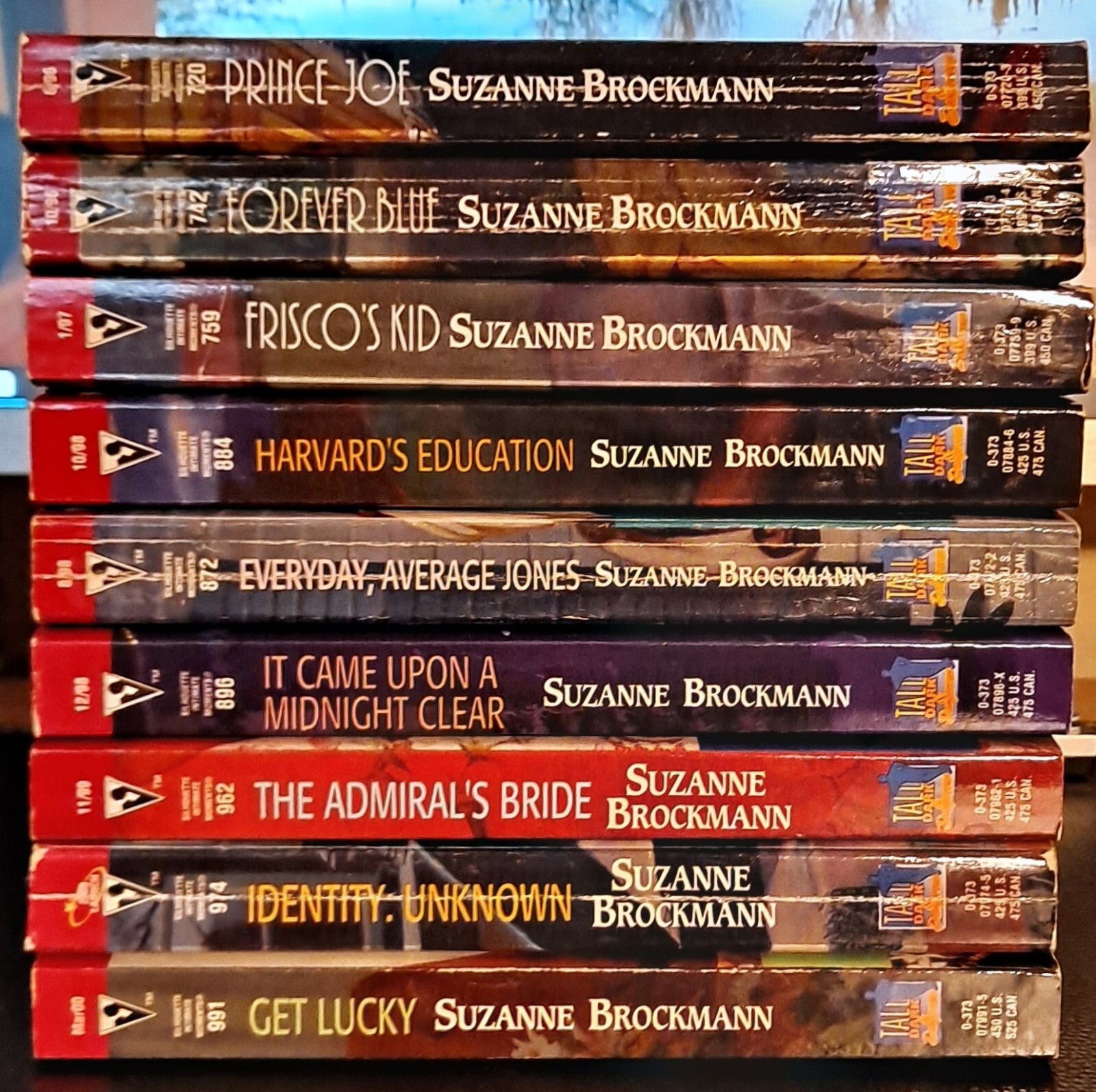 Set of 10 TALL, DARK & DANGEROUS Novels (1-9, 11) by SUZANNE BROCKMANN