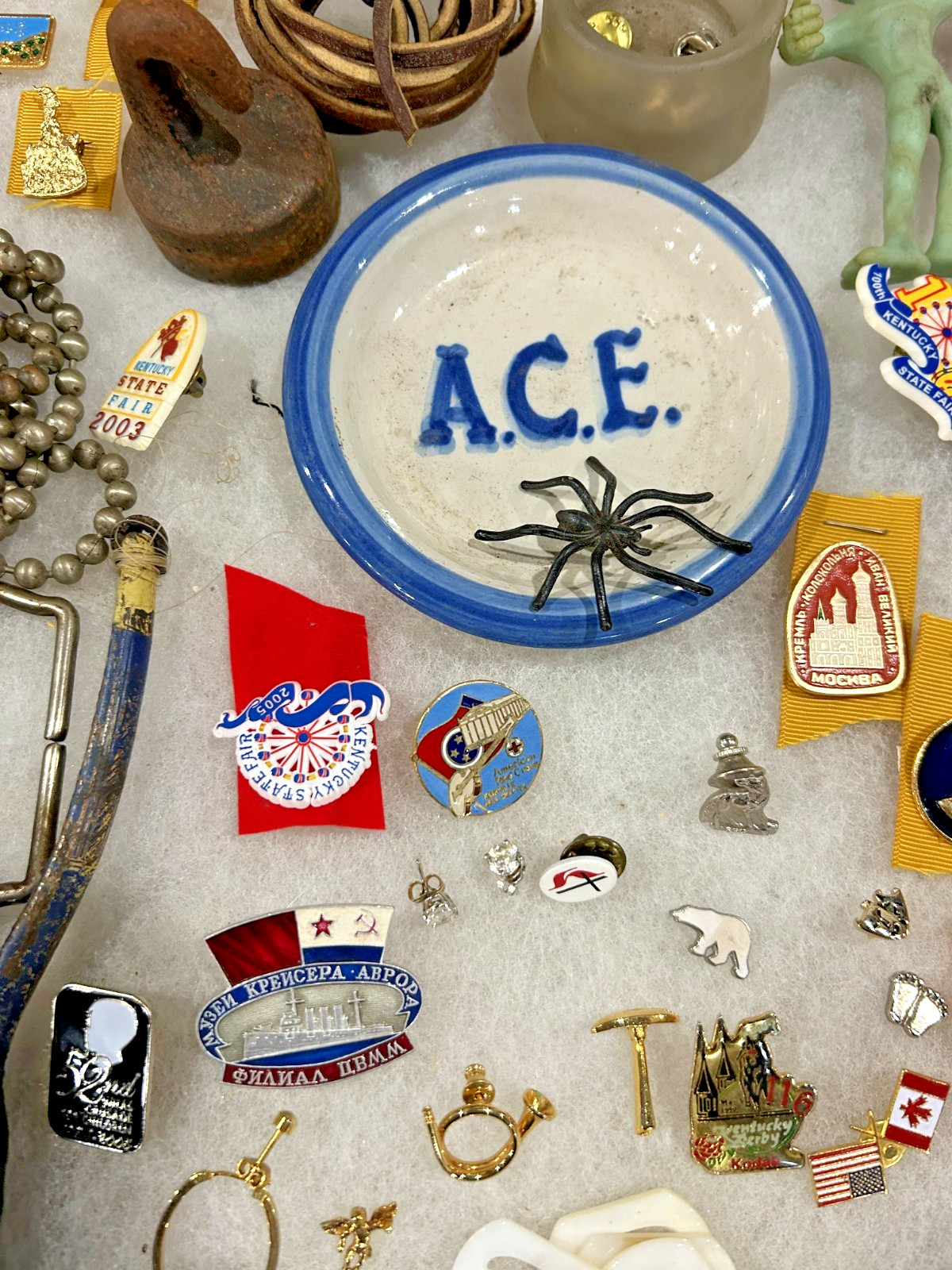 140+ estate Vintage Junk Drawer lot
