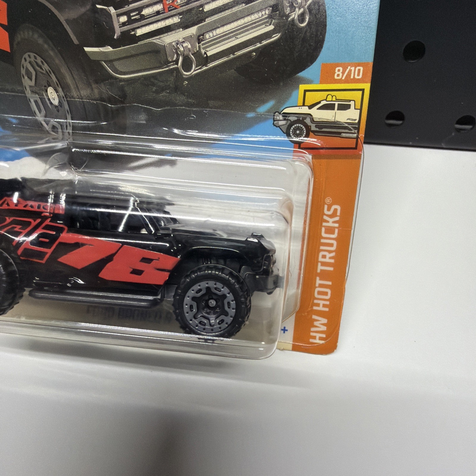 Hot Wheels Ford Bronco R HW Hot Trucks Series #8/10 Black Diecast 1:64 Scale New