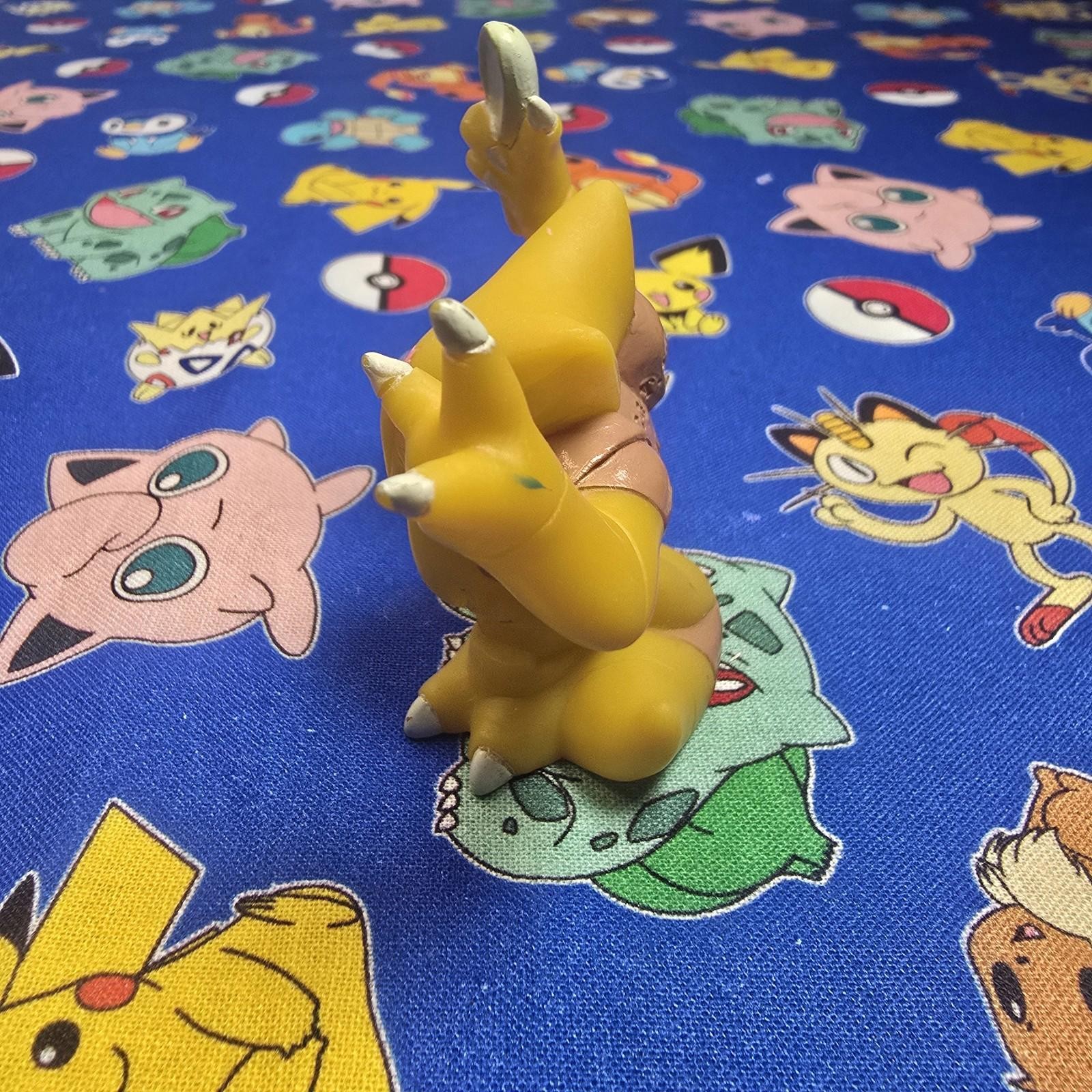 Pokemon Kadabra Figure Finger Puppet 1997 Bandai Nintendo Vintage USA Seller