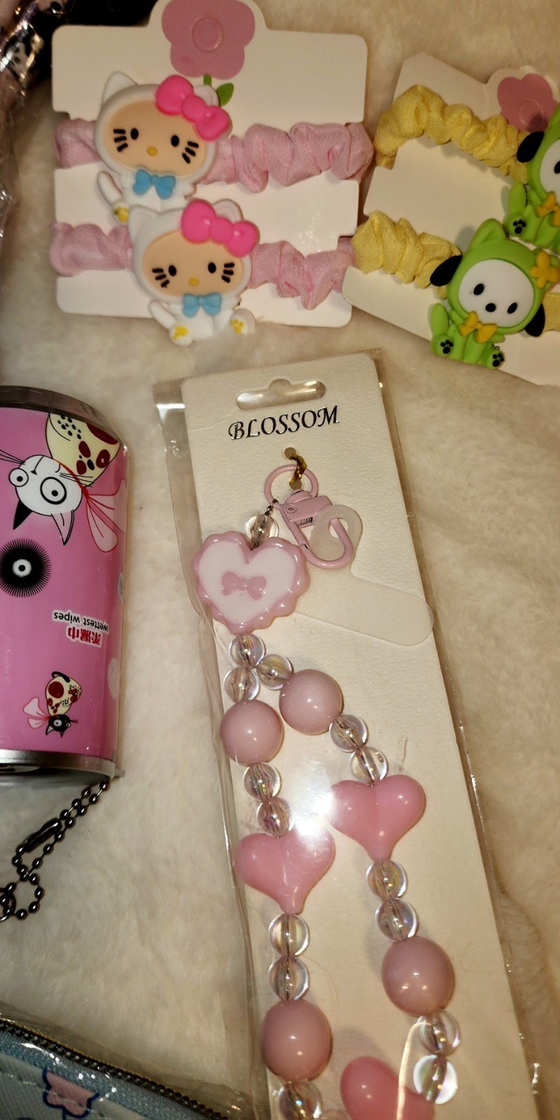 Sanrio Hello Kitty Surprise Box Lot Of 15 items gifts b*day lucky scoop mystery