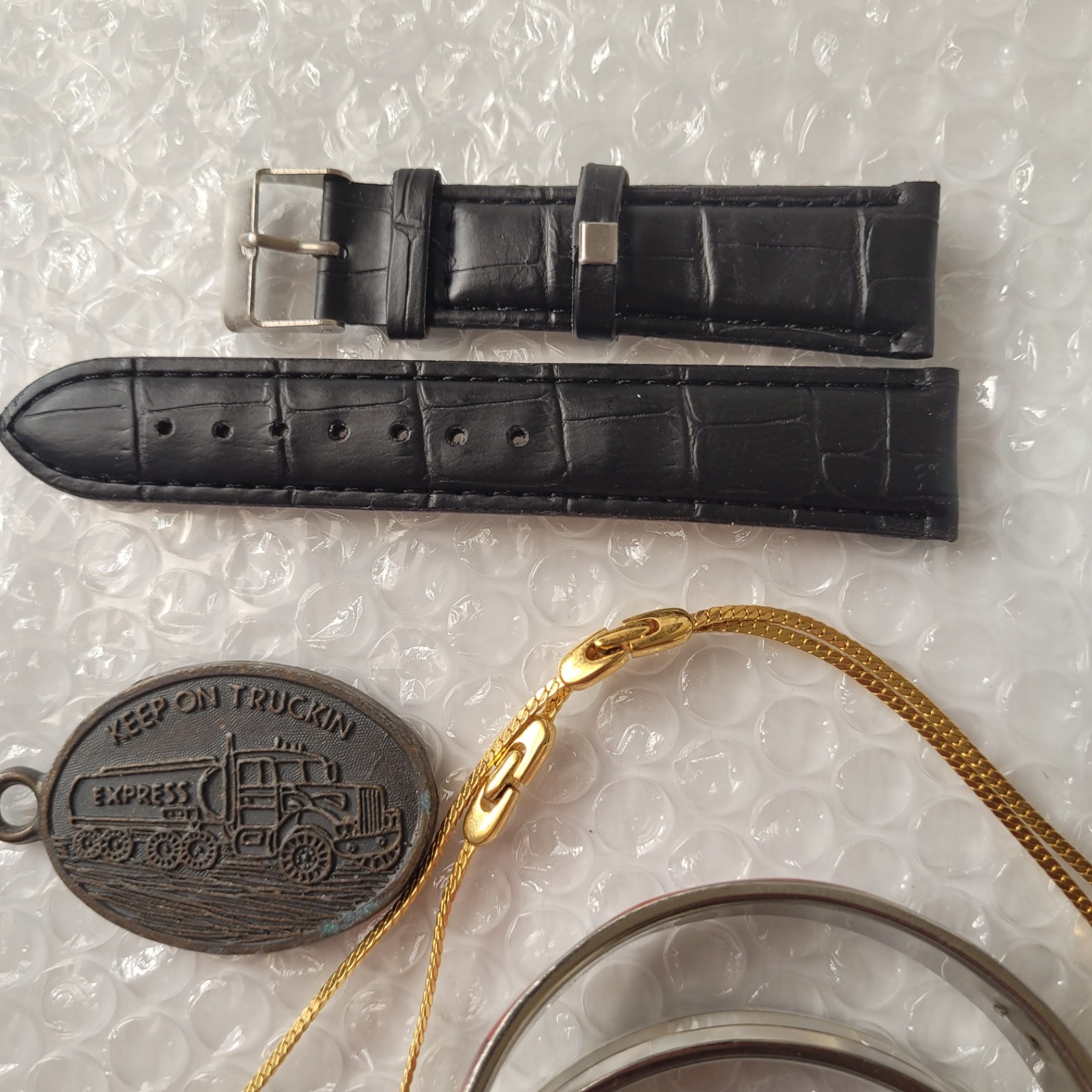 Items Found In Drawer – Lot #1 – Jewelry, Rolex Silver Collectible Spoon & More