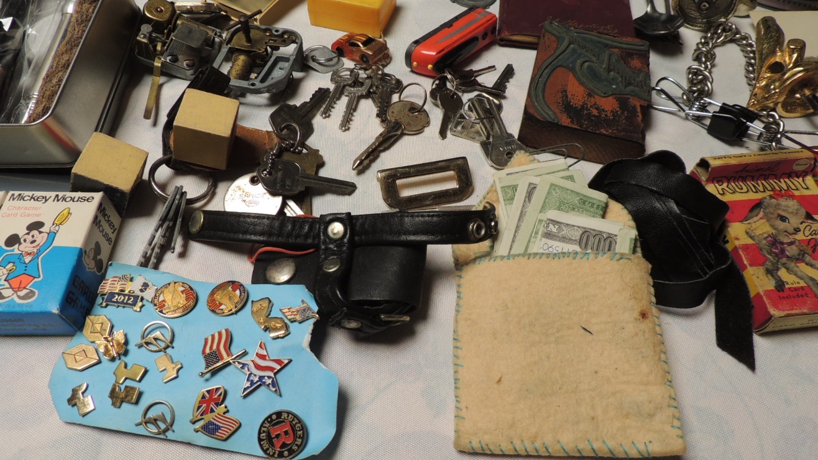 Vintage junk drawer mix lot various items