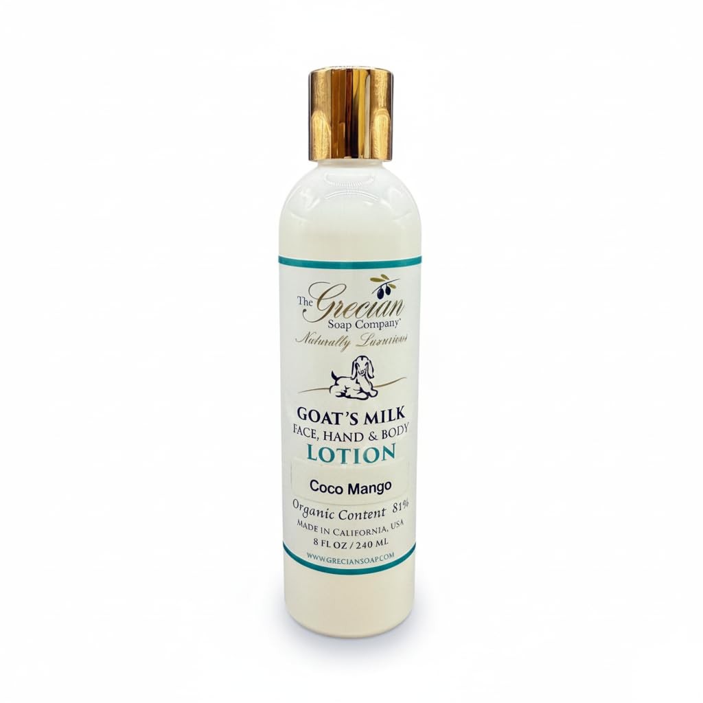 The Grecian Soap Company Goat’s Milk Lotion Coco Mango