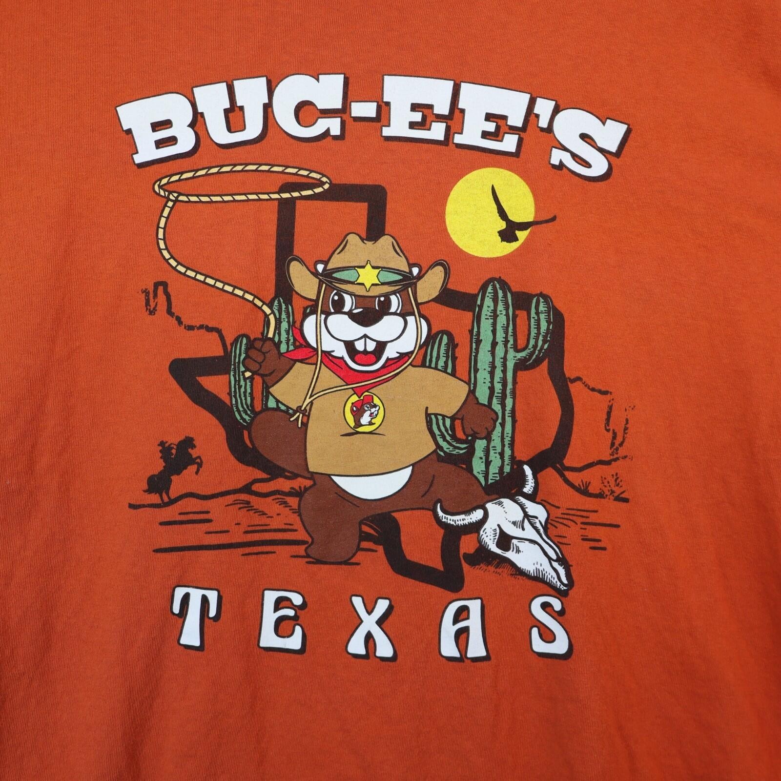 UT Texas Longhorns Buc-ee’s Shirt Mens XL Orange Football