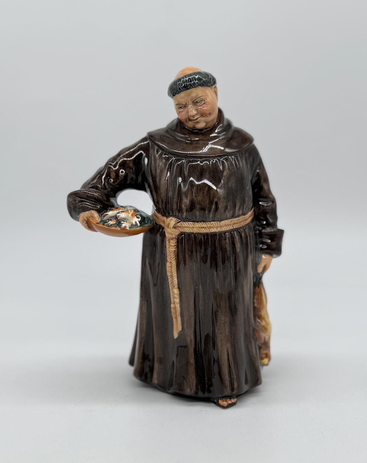 Vintage Royal Doulton The Jovial Monk HN2144 Classic Friar Figurine England 1953