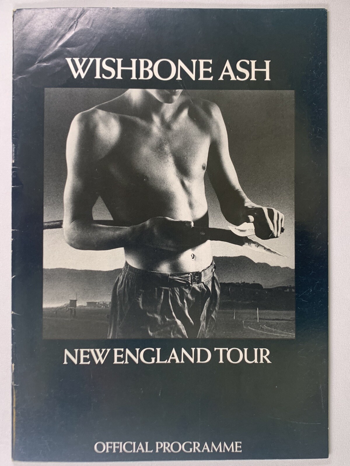 Wishbone Ash Powell Turner Programme Original Vintage New England Tour 1976