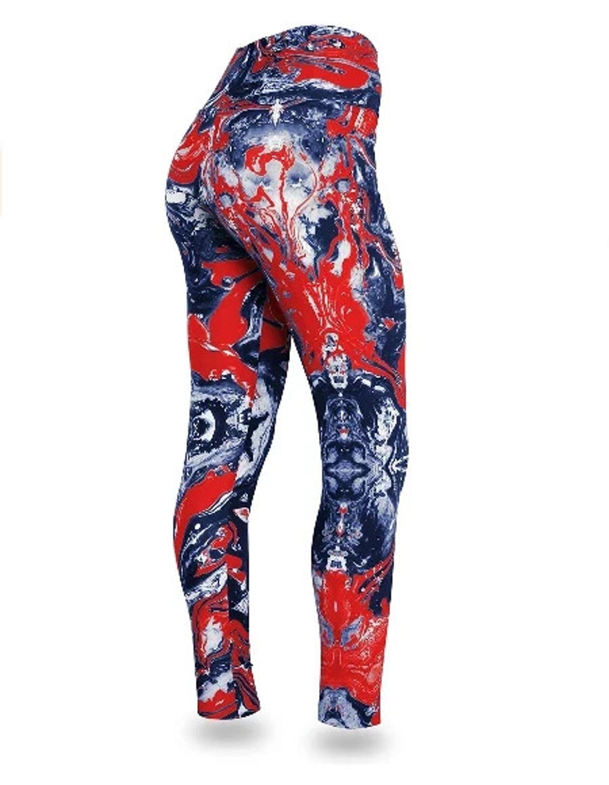 Zubaz NFL Women’s New England Patriots Team Swirl Leggings NWT size S