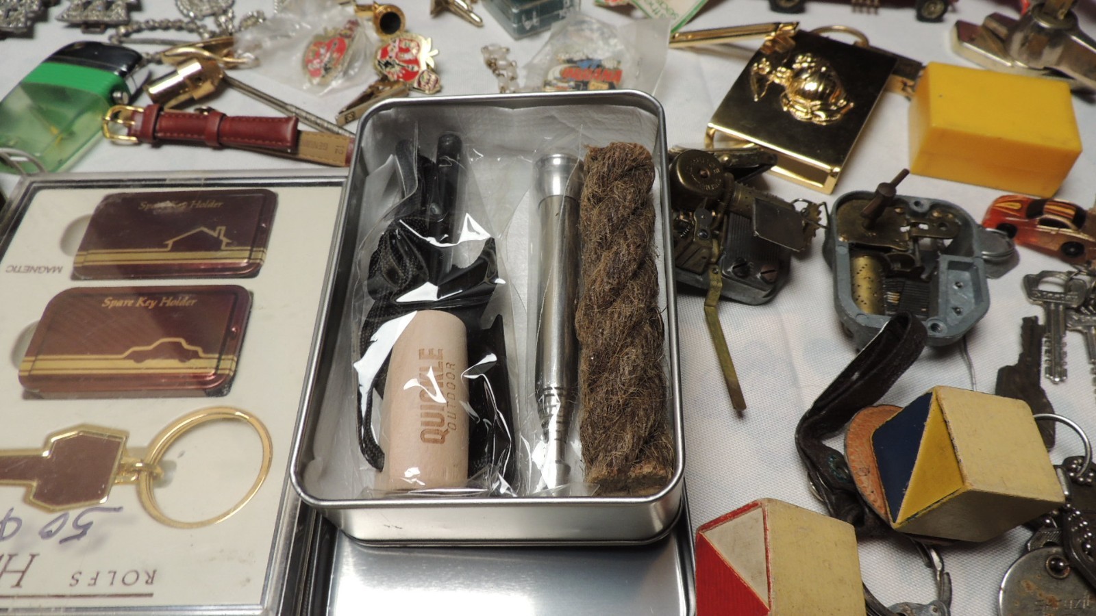 Vintage junk drawer mix lot various items