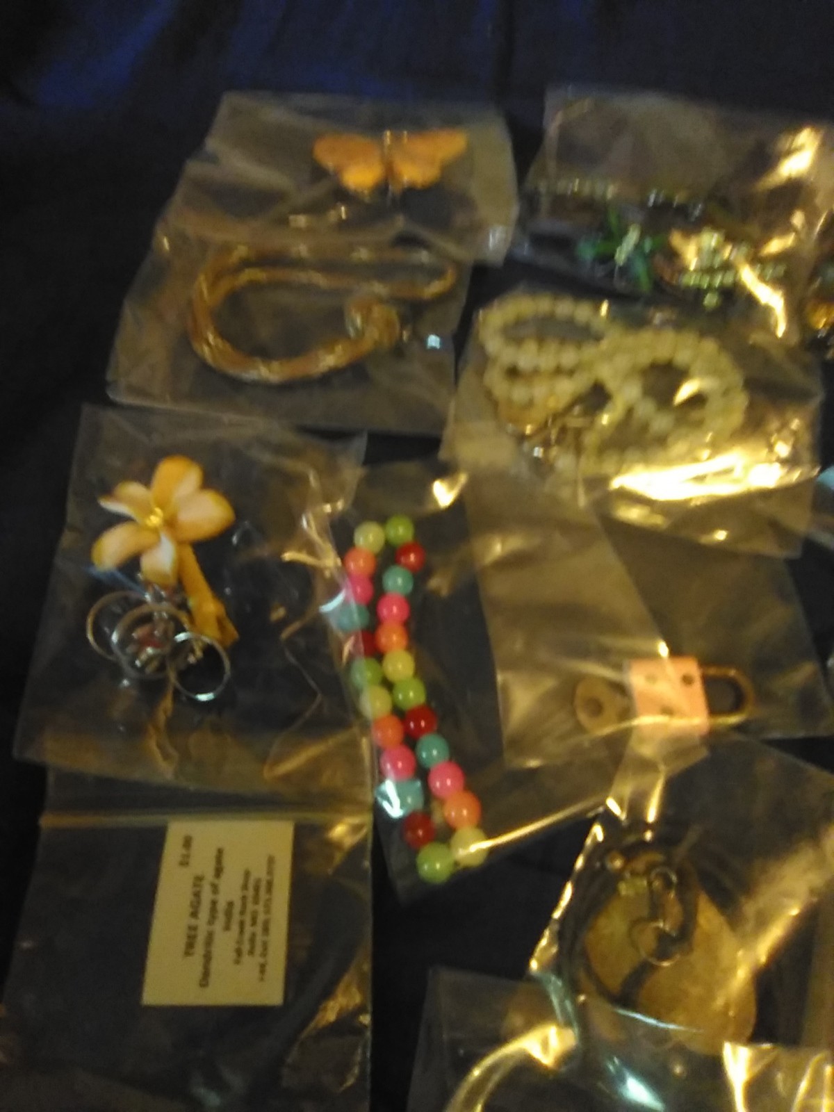 Surprise Lot Of Jewelry +Other Little Things,All In Separate Bags