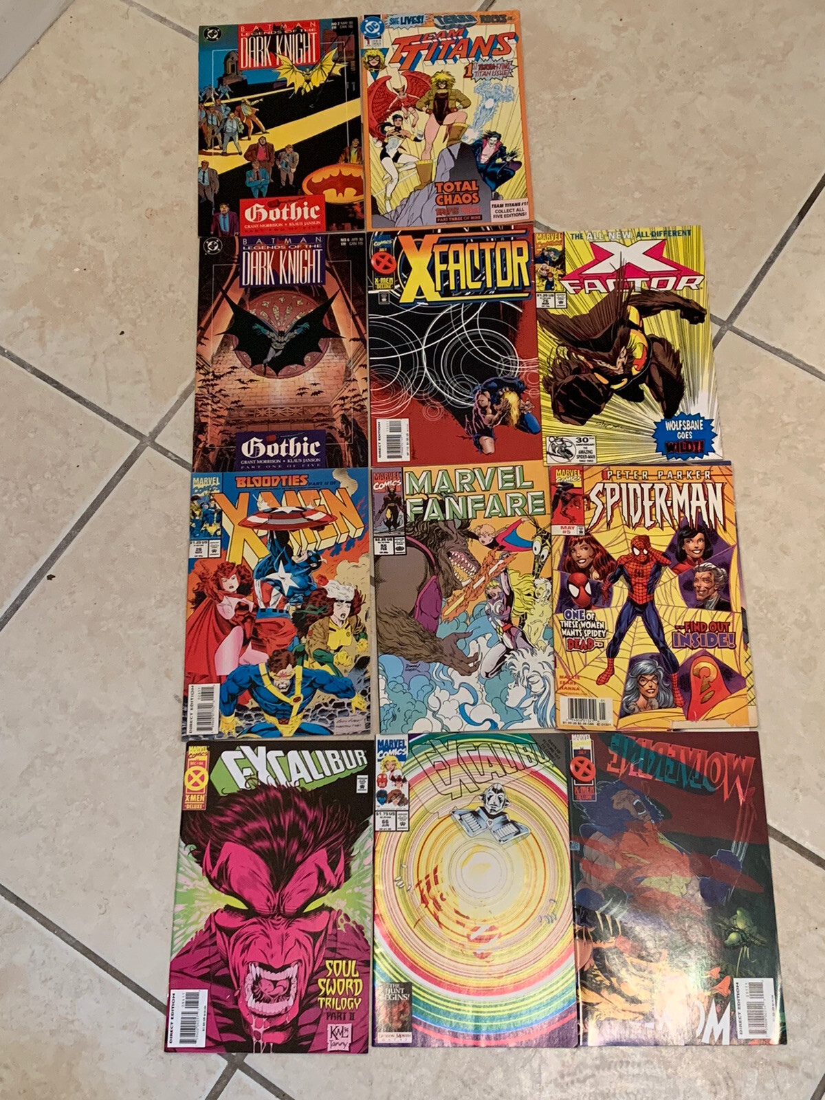 Junk Drawer Lot Of(11)Mixed Comic Books