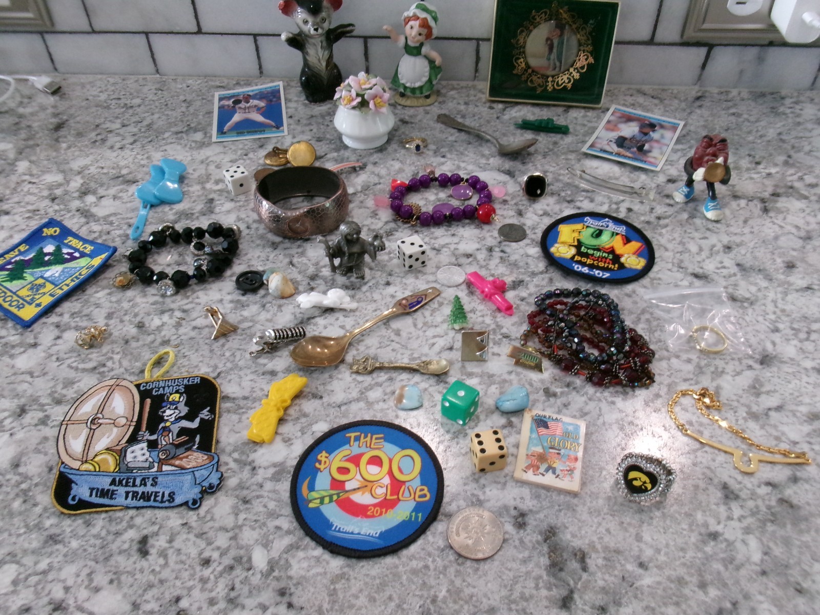 Vintage Junk Drawer/Trinket Lot, 50 Piece Lot, 1.3 – #6