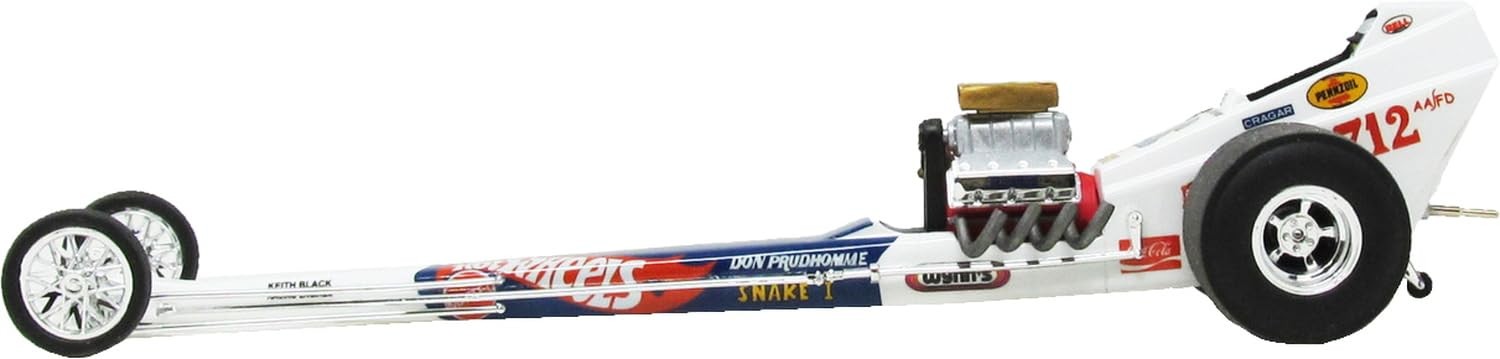 Atlantis 1/24 Don Prudhomme Snake Front Engine Dragster Plastic Model Kit