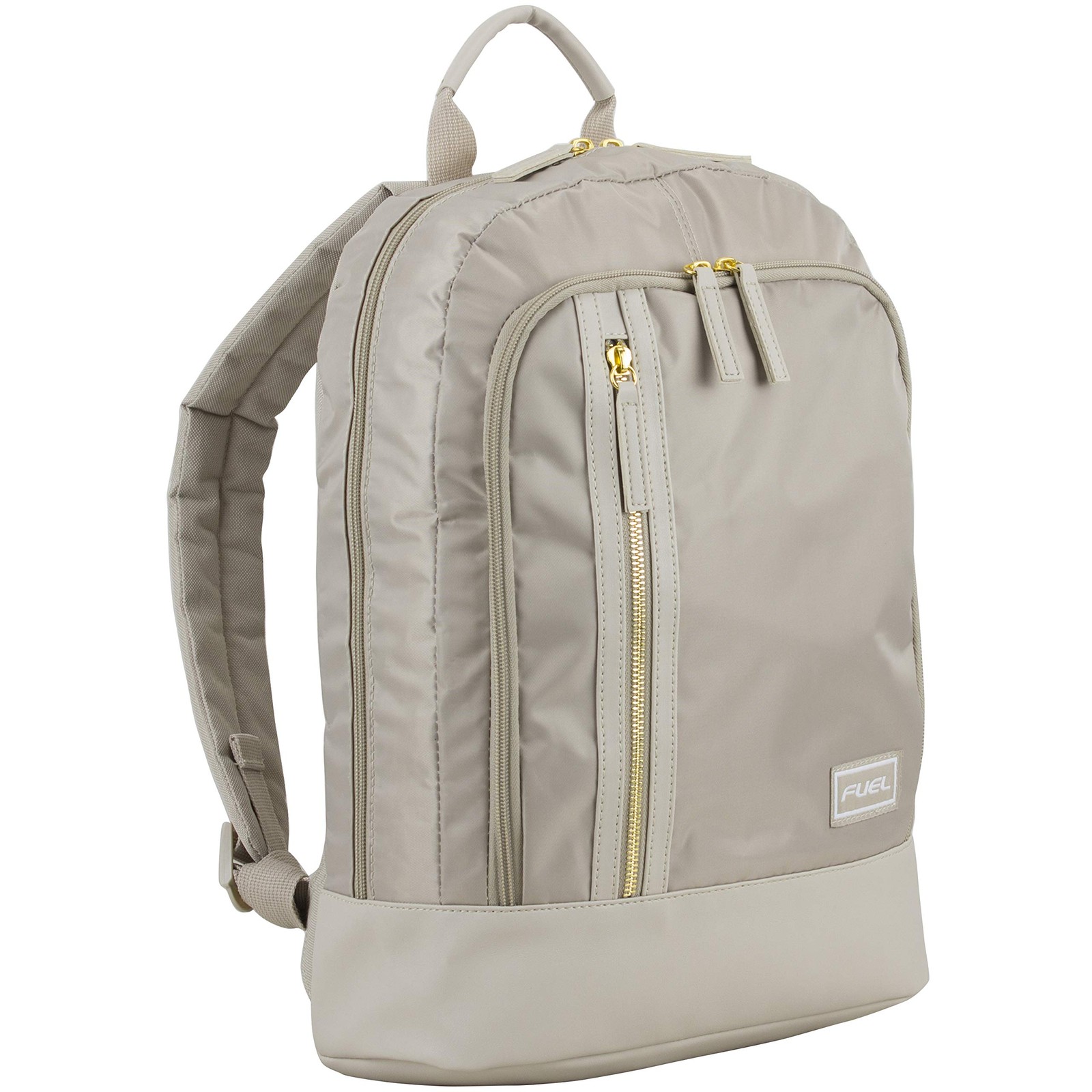 FUEL Millennial Slim Backpack with Trolley Sleeve, 16.5‚Äù Tall, Unisex – Stone