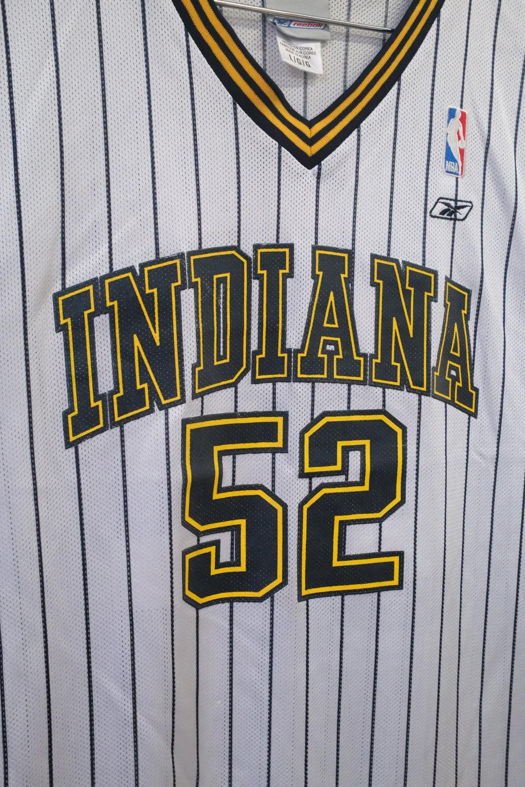 Reebok Indiana Pacers B.Miller #52 Home Basketball Jersey