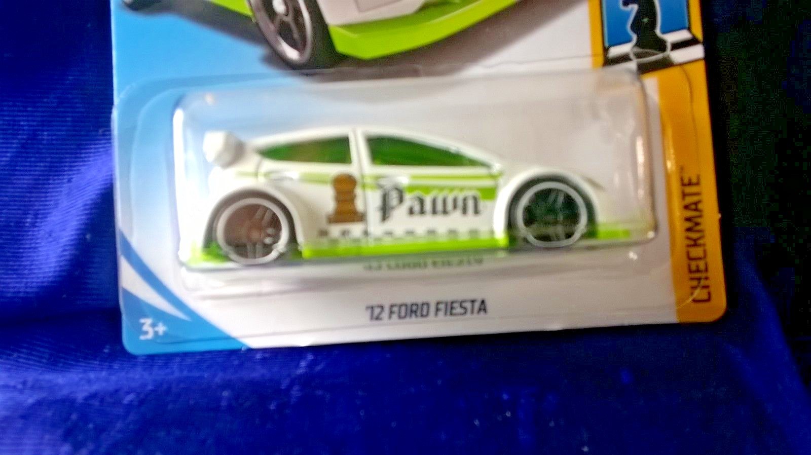 Hot Wheels ’12 Ford Fiesta Race Car Checkmate Series #9/9 Diecast 1:64 Scale