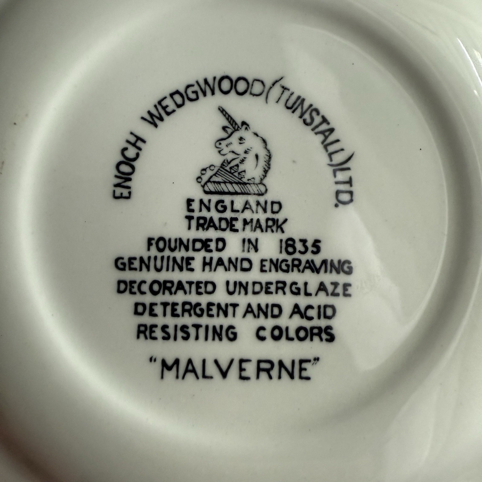 Vintage Enoch Wedgwood Malverne 5.5” Dessert Plate England Lot of 2