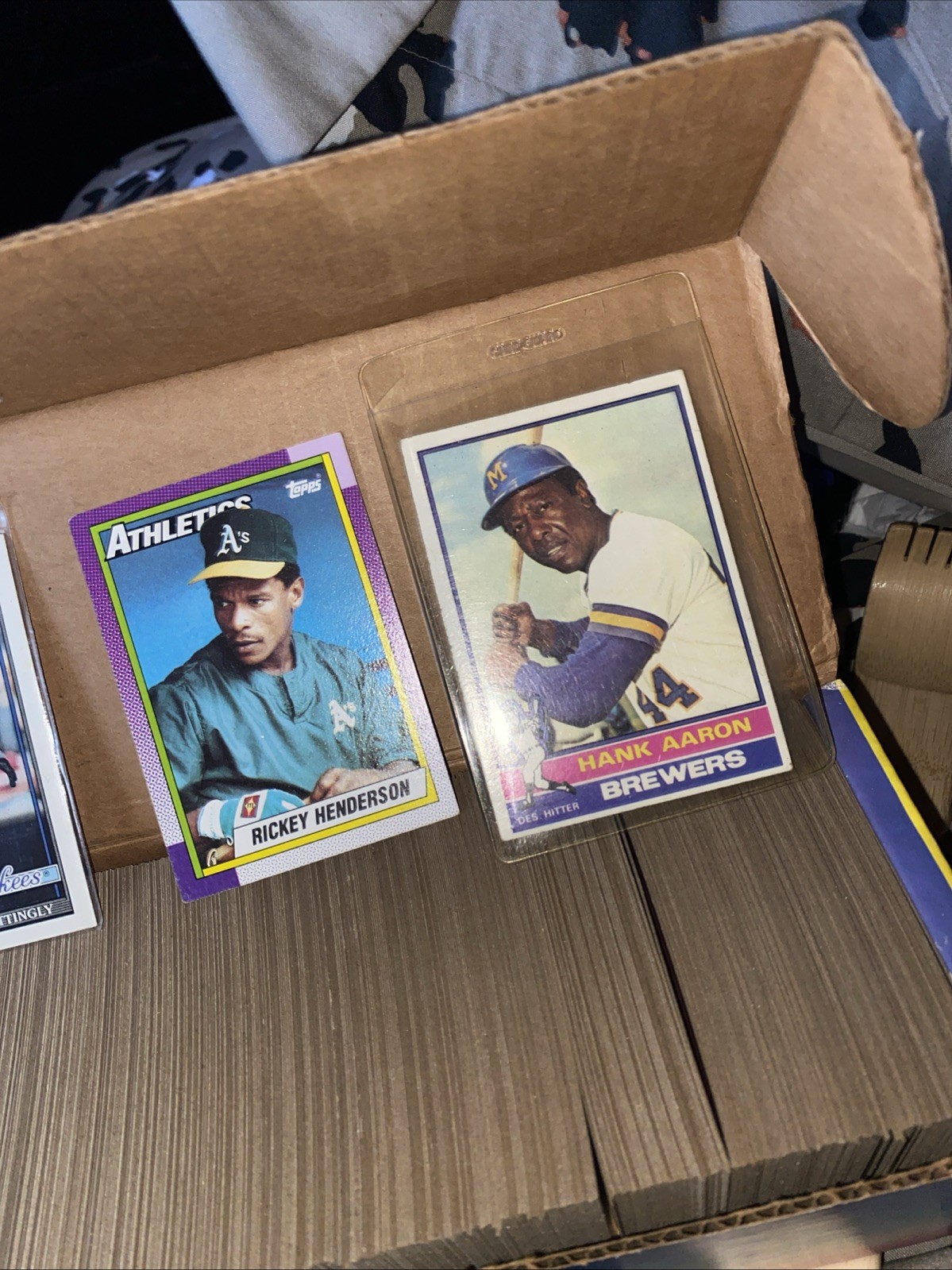 Sports Cards From 1989/1990. One Box Of Cards And Some Additional Collectibles