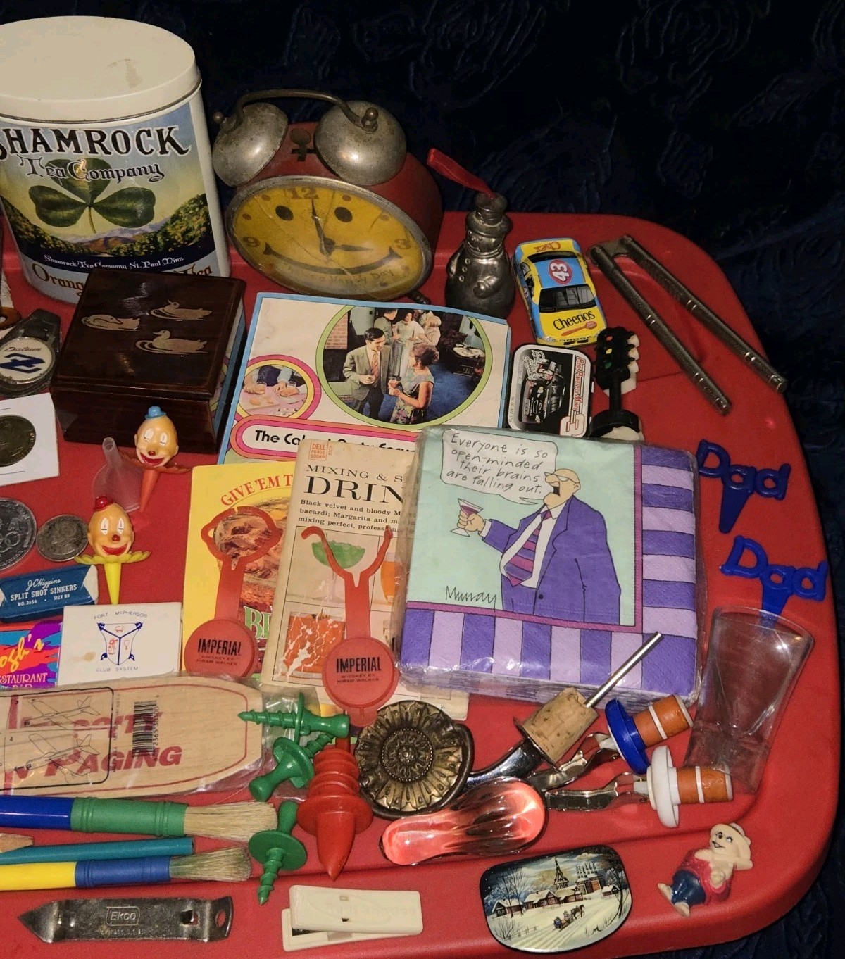 Grandpas Vintage Junk Drawer Lot~Random Misc Collectables Knick knacks & More