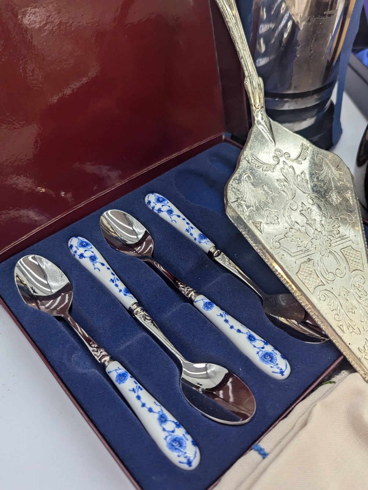 Vintage Collectables Job Lot Mixed Kitchenware Silver Plate Decorative A83 Y48